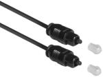 ACT AC3690 audio kábel 1, 2 M Toslink (digitális optikai) kábel Fekete (AC3690)