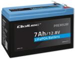 Qoltec Akkumulátor LiFePO4 | 12.8V | 7Ah | 89.6Wh | BMS (53711)