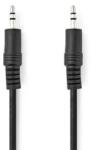 Nedis CAGL22000BK15 audio kábel 1, 5 M 3.5mm Fekete (CAGL22000BK15) - navion