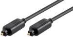 Goobay 50565 audio kábel 2 M Toslink (digitális optikai) kábel Fekete (50565)