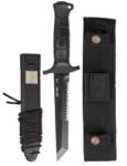 Mil-Tec German Combat Knife Black 2000 steel 440 (15362100)
