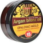 Vivaco Sun Argan Bronz Oil Glitter Effect Suntan Butter SPF 15 200 ml