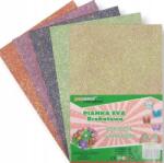 Penword Dekoratív Scrapbooking Habszivacs csomag Multicolor csillámos hab 20x30 (wielokolorowa pianka dekoracyjna z brokatem)