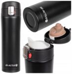 Be-Active. pl Thermo bögre 500 ml fekete autóba, szájfeltéttel