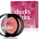 Claresa rózsaszín Cheeks Tricks 01 Charm 4g (5903819801798)