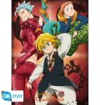 GB Eye A Hét Halálos Bűn Poszter Chibi 52 x 38 cm Ban, King & Meliodas