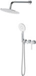 Cersanit Virgo set de duș ascuns cu duș de ploaie crom S952-047 (S952047)