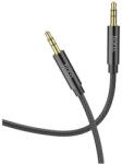 hoco. Jack 3.5mm AUX Audió kábel Fekete 1m