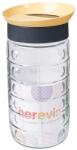 HEREVIN 148030-582 Sand üveg fűszertartó domború mintával 1700ml (148030-582)
