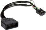 Inter-Tech ARGUS Adapter belső USB 3.0 A - USB 2.0 A 9 PIN (88885217)