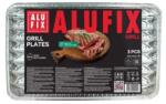 ALUFIX GRILL3UNINEW Grilltálca négyszögletű 34.5x22.5cm 3db (GRILL3UNINEW)