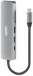 PORT Designs Mobile docking station 1 X 4K USB-C 5 devices 100W (900162)