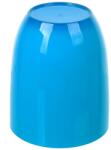 TOO KT-149-BL Duplafalú kerek műanyag pohár 500ml-es (KT-149-BL)