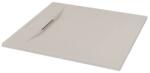 INVENA Alvero téglalap alakú zuhanytálca 90x80 cm bézs AK-7K-809 (AK7K809)