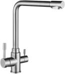 Zegor csaptelep víztisztítóhoz 3-utas, INOX (SAP18-A090)
