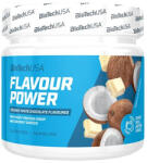 BioTechUSA Flavour Power 160 g, ciocolată albă cu nucă de cocos