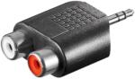 Goobay Jack RCA Átalakító Fekete 3cm 11604 (11604)