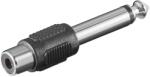 Goobay Jack RCA Átalakító Fekete 5cm 11118 (11118)