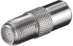 Goobay Koax F Átalakító Ezüst 3cm 11395 (11395)