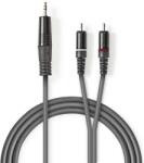 Nedis Jack RCA Átalakító Szürke 3m COTH22200GY30 (COTH22200GY30)