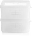 Lékué Freezer Food Container frissentartó doboz szett 2x500ml áttetsző 890079 (890079)