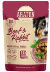 ARATON ARATON Dog Adult All Breeds plic cu vită și iepure 500 g