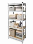 MAMUTEX Horganyzott fém állvány Mamutex Premium 180x60x30 cm - 5 polc, teherbírás 1000 kg