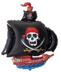  Kalózhajó Ship fólia lufi 36 cm (WP) (MLG321562)