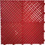 SwissDeck Műhelypadló - SwissDeck RibDeck Classic 33, 3 x 33, 3 cm - Racing Red (RDC-RR)