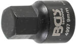 BGS technic Féknyeregkulcs 6 lapú 1/4" extra rövid imbusz 9 x 20 mm Mercedes"M", "R"(9-4997) (BGS-4997)