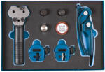 Laser Tools Fékcsőperemező készlet járművön is használható 4.75+5 bevonatos +6 mm (LAS-6950)
