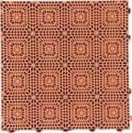 SwissDeck Sportpálya padló - SwissDeck SportDeck 33, 3 x 33, 3 cm - Terra Cotta (SD-TC)