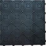 SwissDeck Sportpálya padló - SwissDeck SportDeck 33, 3 x 33, 3 cm - Jet Black (SD-JB)