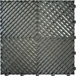 SwissDeck Műhelypadló - SwissDeck RibDeck Classic 33, 3 x 33, 3 cm - Slate Grey (RDC-SG)