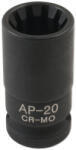 Laser Tools Féknyeregkulcs 10 szögű 20 mm -Belső Ribe- AP-20 -Audi A8-S6 /Porsche (LAS-6985)