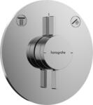 Hansgrohe DuoTurn S falsík alatti csaptelep 2 funkciós, króm (HG-75418000)