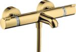Hansgrohe Ecostat Comfort falsíkon kívüli termosztátos kádcsaptelep polírozott arany (HG-13114990)