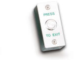 Paradox Buton cerere iesire (Request to Exit) PB-038B, carcasa metalica robusta, montaj aparent, design ergonomic, fiabilitate ridicata, ideal pentru sisteme de control acces si automatizari de usi (PB-038B)
