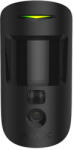 Ajax Systems Detector miscare interior wireless Ajax MotionCam Jeweller, camera foto integrata, rezolutie 640x480, iluminare IR, imunitate animale 20kg, distanta 12m, tehnologie Wings, autonomie 4 ani, negru (Moti