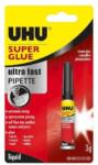 UHU Super Glue pipeta lipici secundar 3 g 5136 (5136)