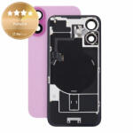 Apple Sticlă carcasă spate pentru iPhone 16, Pink, Pulled A, Pink
