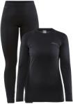 CRAFT SET CORE WARM BASELAYER / Női funkcionális melegítő szett - fekete M (1909708-999000-M)
