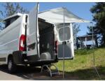 REIMO előtető a Fiat Ducato hátsó ajtajára