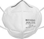 DYKENO Mască respiratorie pliată DYKENO 060-N95 / FFP2 NR N95, fără valvă - albă (060-N95-01)