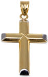 Ékszershop Bicolor arany kereszt medál (1346861)