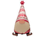 GoDan Karácsonyi Gnome fólia lufi 60 cm (WP) MLG318401 (MLG318401)