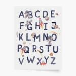 Empikfoto. ro Poster, Alfabet cosmic, 50x70 - 284305