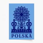 Empikfoto. ro Poster, Folk: Decupaj albastru, 70x100 - 266999