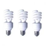 Panasonic Set 3 becuri Fluorescent PANASONIC EFD19E27HD3E-3 19W E27 Alb Cald Spirală (EFD19E27HD3E-3)