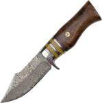 HARAHU Cuțit outdoor din oțel damasc WS-42086 - Maro KP42086